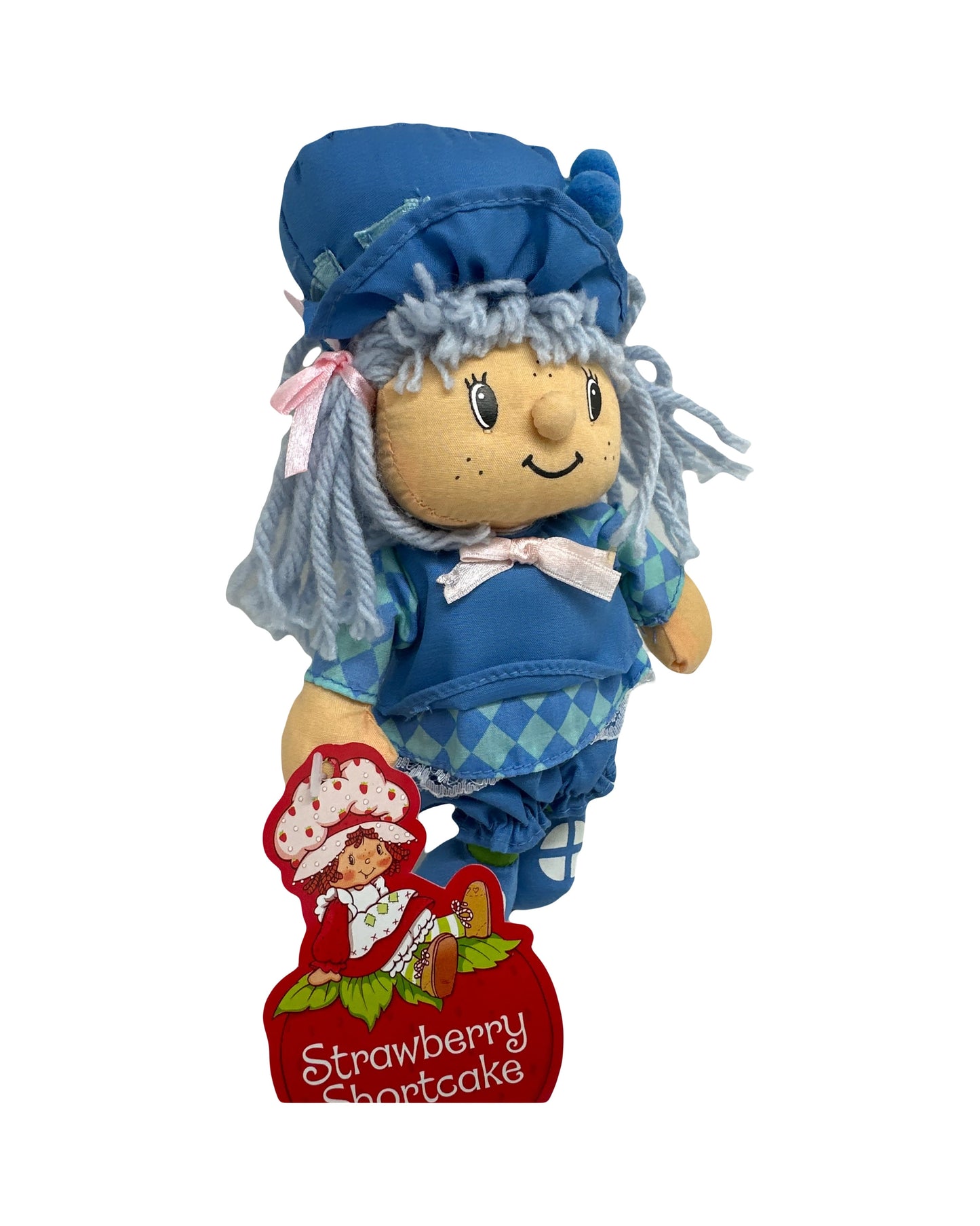 Blue Strawberry Shortcake Small Plush 8In