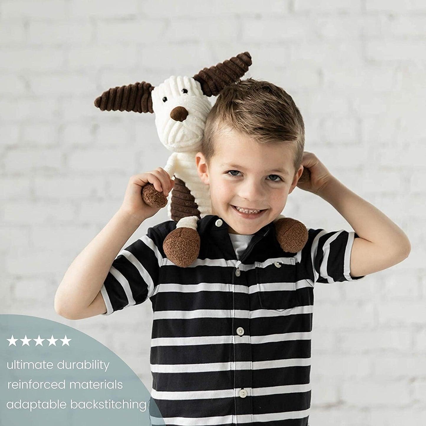 Cute Stuffed Animal Pillow Dog Brown Plush Toy Pillow Kawaii Plushies with Squishy Plush Pillow Cute Plushies for Girls and Boys