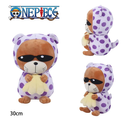 One Piece Laboon Plush Toy Pendant Raab Anime Whale