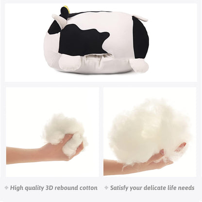 Cow Plush Pillow Stuffed Animal Snuggly Pillow Cute Plush