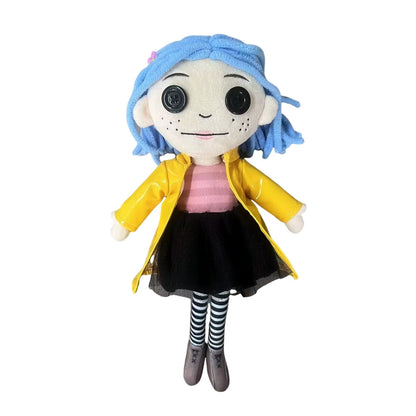28Cm Coraline Plush Stuff Cartoon Figure Kawaii Doll