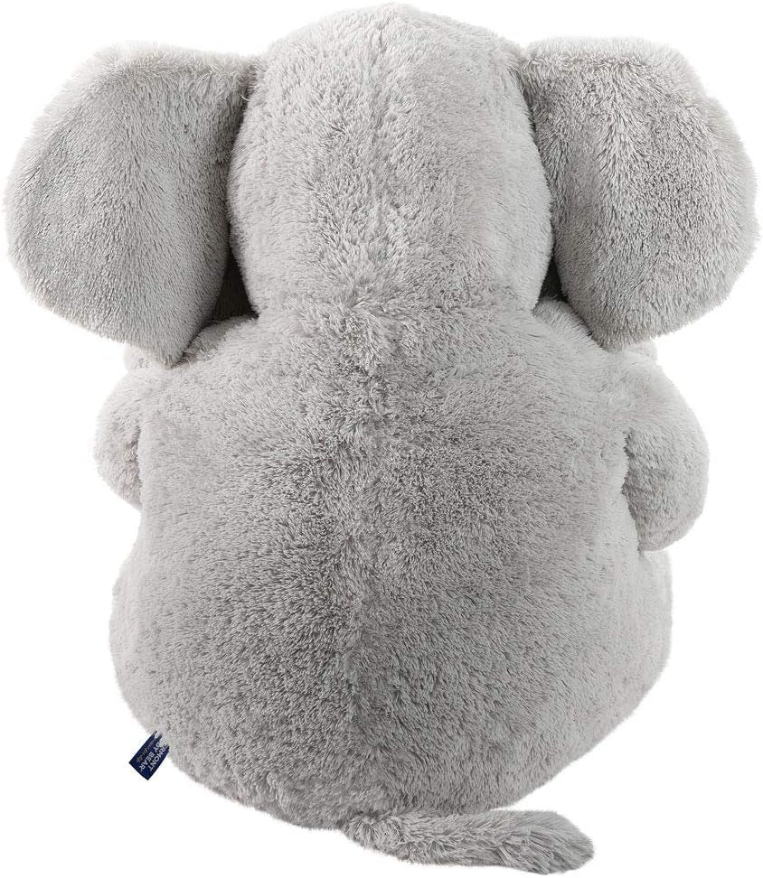 Giant Elephant Stuffed Animal – 4 Foot Big Stuffed Elephant Plush from Giant Cuddle Collection Collectible Plushie for All Ages – Finished in the USA