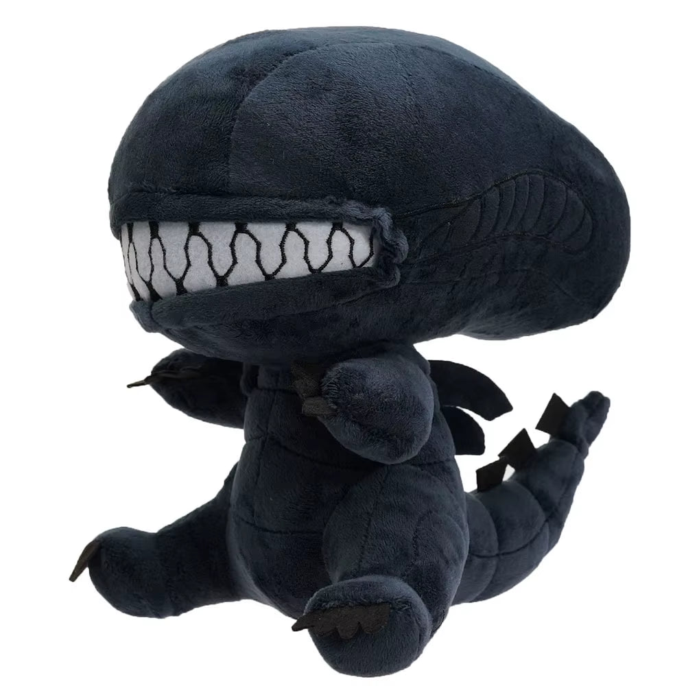 25Cm Alien Xenomorph Plush Toy Cartoon Plush Dolls Soft Stuffed Plush Toys for Boys Girls Fans Birthday Christmas Gifts