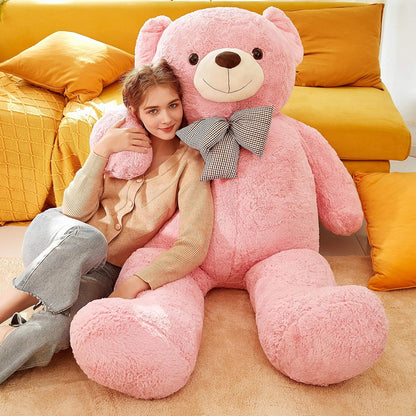 Giant Teddy Bear Plush Toy Stuffed Animals (Pink, 59 Inches)
