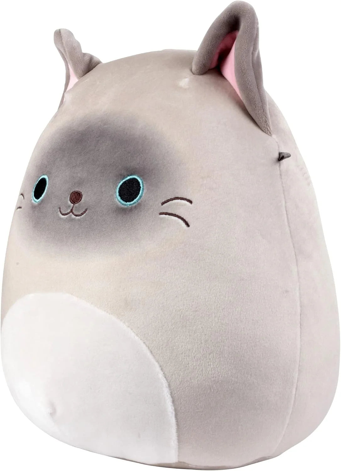 Original 10-Inch Felton the Siamese Cat - Official Jazwares Plush - Collectible Soft & Squishy Kitty Stuffed Animal Toy - Add to Your Squad - Gift for Kids, Girls & Boys