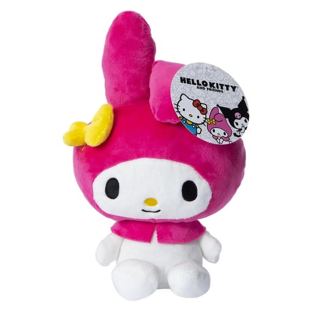 My Melody 8 Plush Doll with Yellow Bow from Hello Kitty and Friends Stuffed Animal