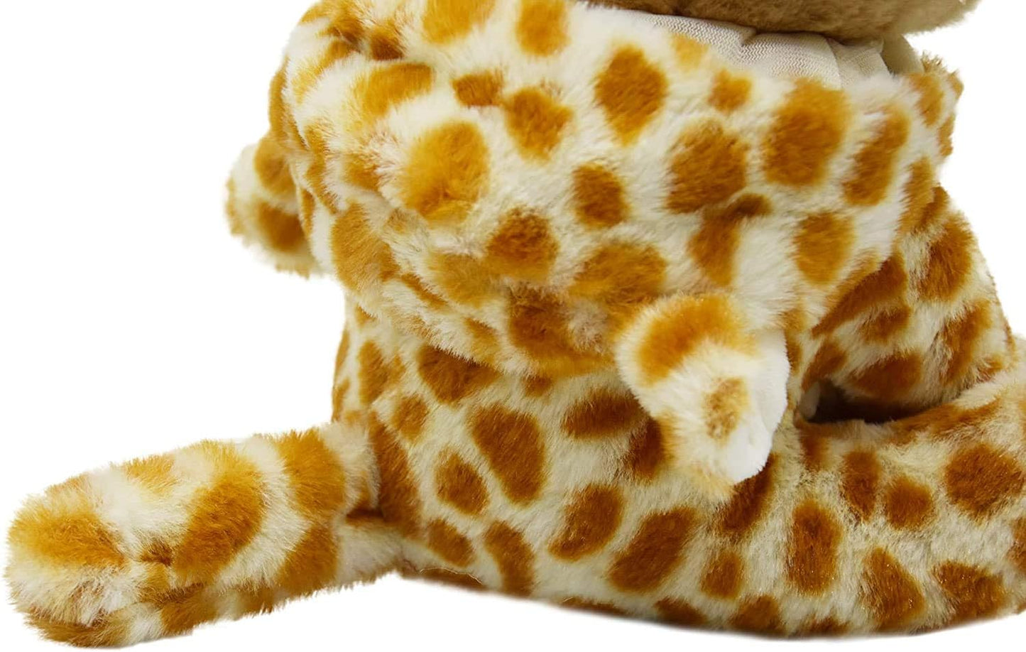 Cute Pug Dog Stuffed Animal Cosplay as Brown Panther Plush Toys Soft Pug Toy in Leopard Costume Great Plushies Toys Stuffed Puppy Animals for Kids 12 Inch