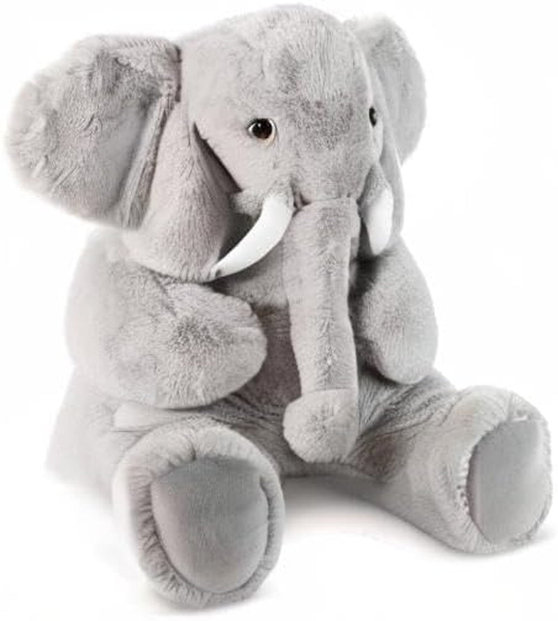 Giant Elephant Stuffed Animal – 4 Foot Big Stuffed Elephant Plush from Giant Cuddle Collection Collectible Plushie for All Ages – Finished in the USA