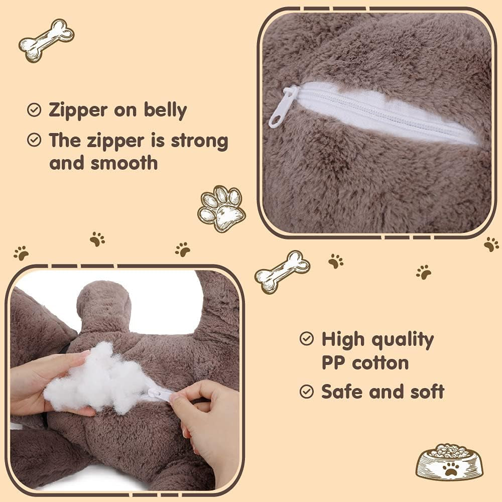 Dog Stuffed Animals Plush, 24" Soft Plush Puppy Stuffed Animal Fluffy Stuffed Dog for Kids Boys Girls Birthday Easter