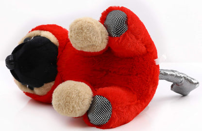 Pug Devil Stuffed Animal Pug Dog Wearing Devil Costume Plushies Dog Dressed as Demon Funny Plush Toys for Kids Stuffed Puppy Animals for Kids and Lover 12 Inch