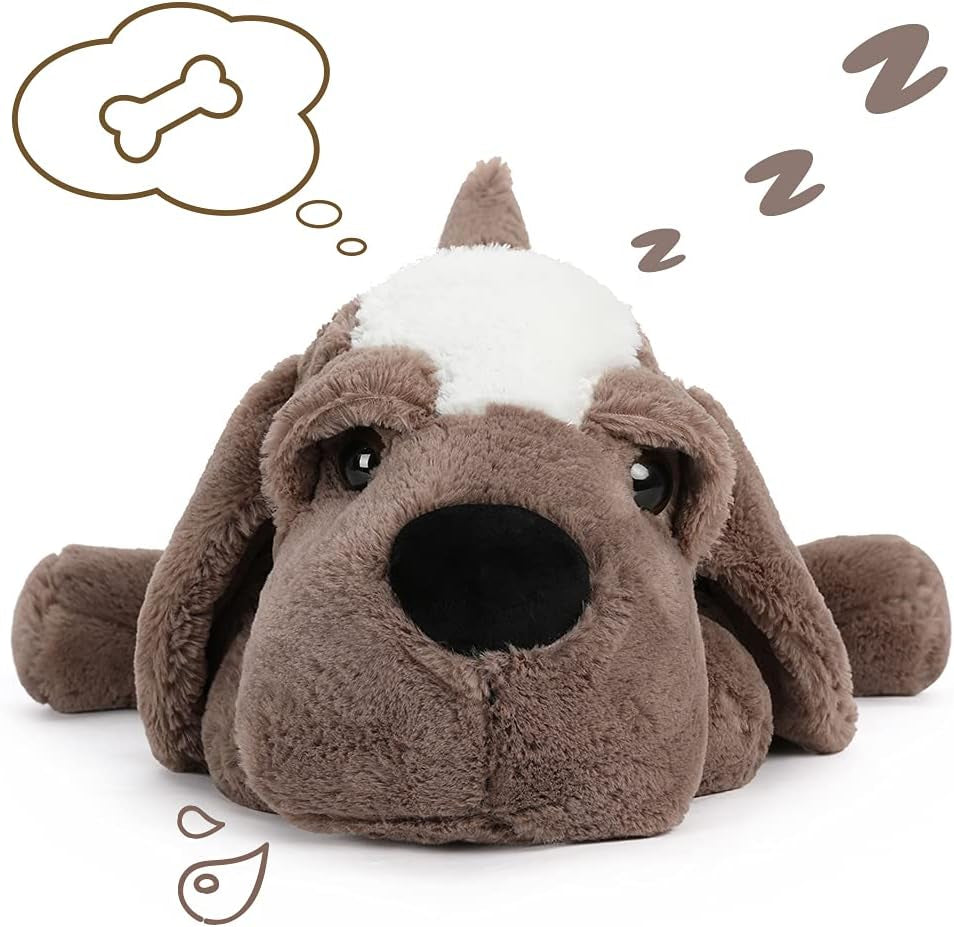 Dog Stuffed Animals Plush, 24" Soft Plush Puppy Stuffed Animal Fluffy Stuffed Dog for Kids Boys Girls Birthday Easter