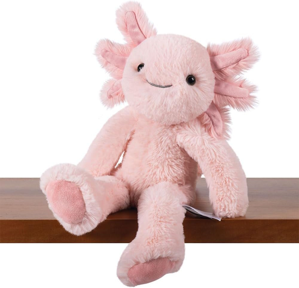 Axolotl Plush – 15 Inch Pink Axolotl Stuffed Animal Toys, Ultra Soft and Cute Plushie, Unique Gift Toy, Perfect for Snuggling for Kids, Boys and Girls, Buddy Collection