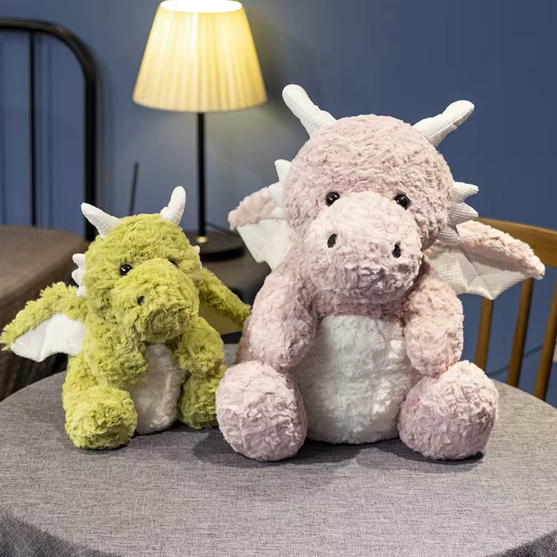Simulation Cartoon Dragon Plush Toy Cartoon Plush Toy Plush Dinosaur Plush Animal Plush Doll Children'S Gift