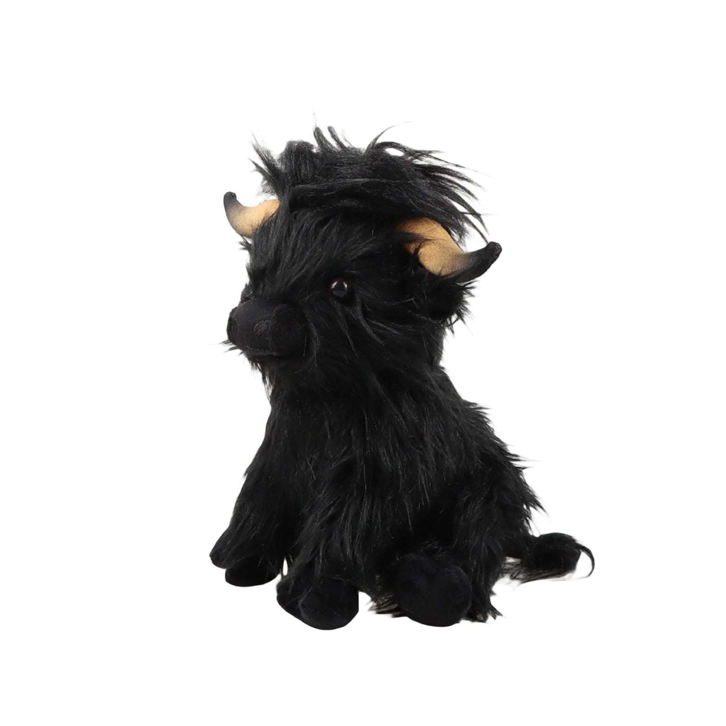 Highland Cows Stuffed Animal Dolls Scottish Highland Cows Plush Toys Cute Farm Plushie Christmas Birthday Gifts for Adults Kids Boys Girls