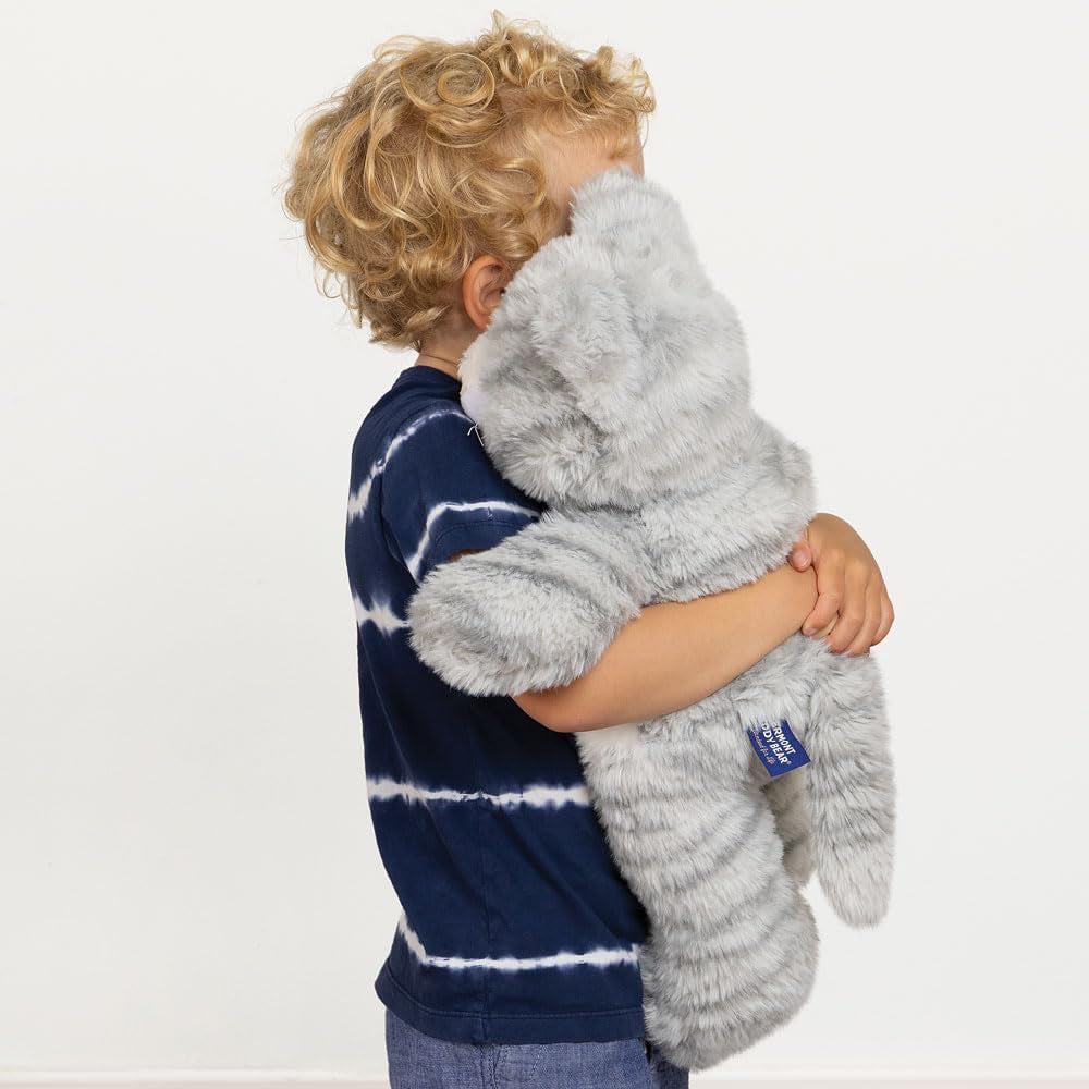 Stuffed Kitten - Oh so Soft Kitty Cat Stuffed Animal, Plush Toy, Gray, 18 Inch