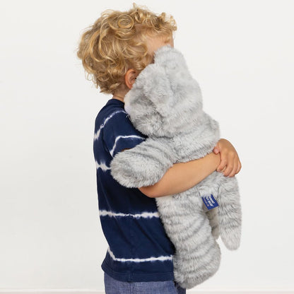 Stuffed Kitten - Oh so Soft Kitty Cat Stuffed Animal, Plush Toy, Gray, 18 Inch