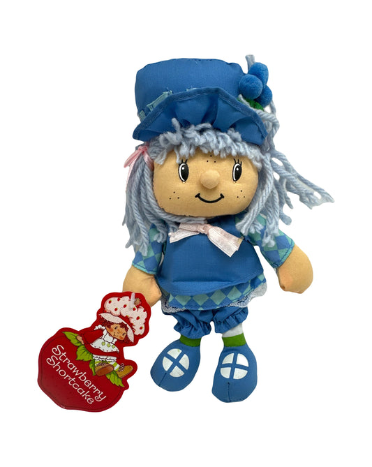 Blue Strawberry Shortcake Small Plush 8In