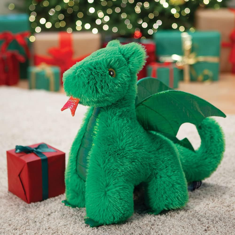 Plush Dragon - Dragon Stuffed Animal, Green, 18 Inch