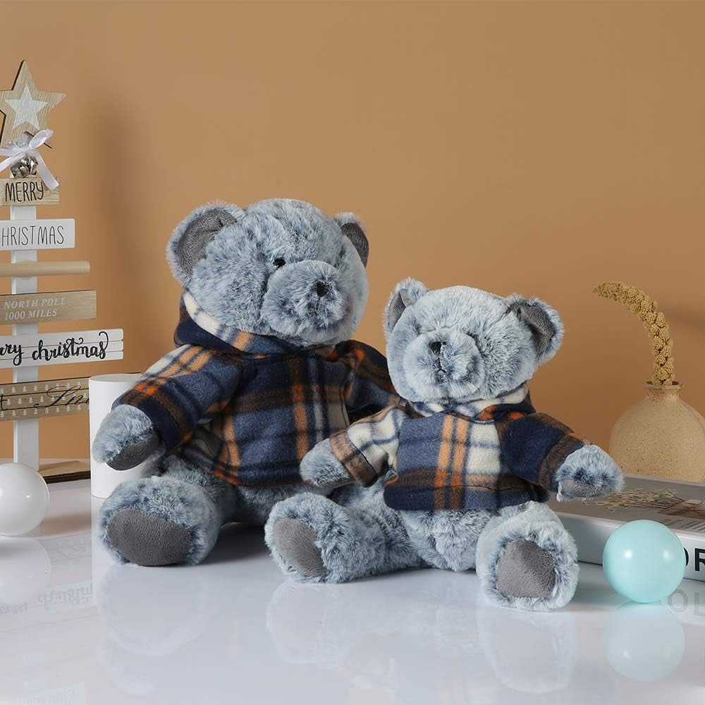 Soft Teddy Bear Stuffed Animal Plush Bear Durable Stuffed Animal Teddy Bear Plush Toy (10 Inches)