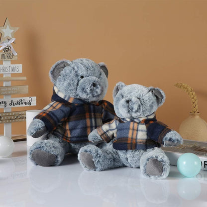 Soft Teddy Bear Stuffed Animal Plush Bear Durable Stuffed Animal Teddy Bear Plush Toy (10 Inches)