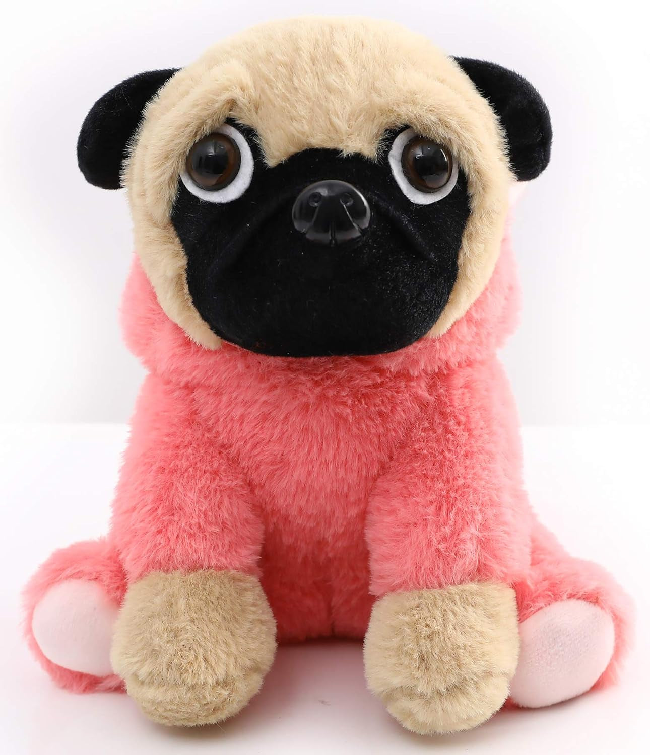 Pug Unicorn Stuffed Animal Pug Dog Wearing Unicorn Costume Plushies Dressed as Cute Funny Rainbow Unicorn Plush Toys for Kids Stuffed Puppy Animals Gift for Lover 12 Inch