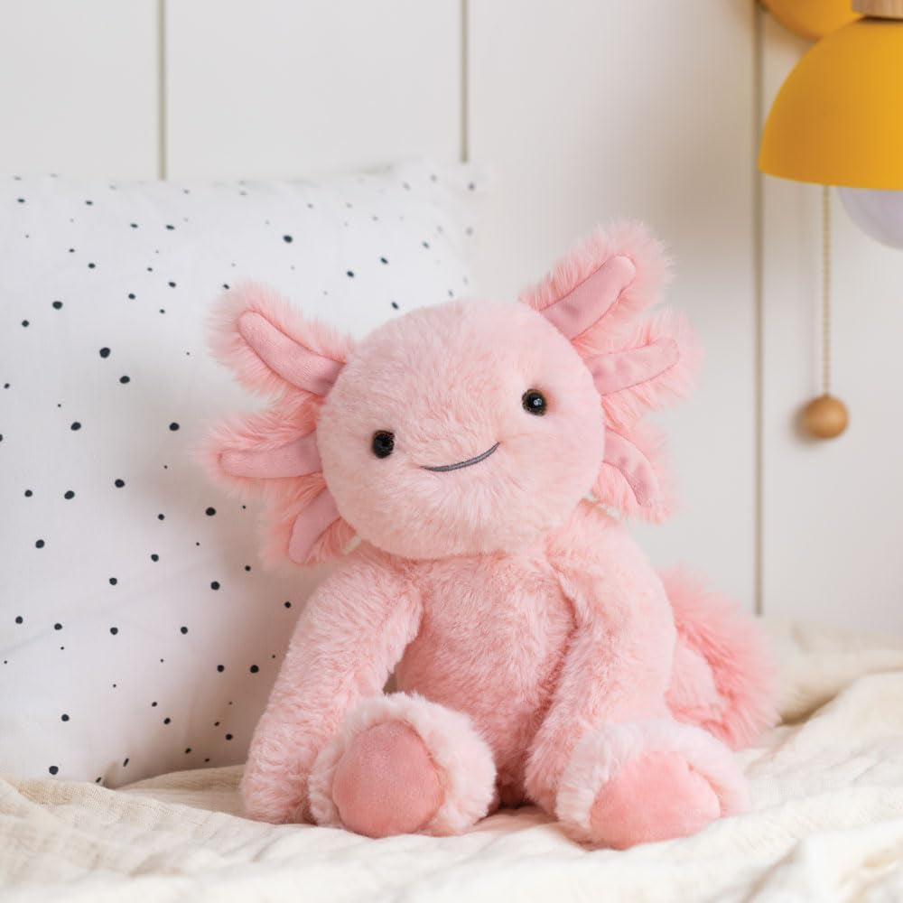 Axolotl Plush – 15 Inch Pink Axolotl Stuffed Animal Toys, Ultra Soft and Cute Plushie, Unique Gift Toy, Perfect for Snuggling for Kids, Boys and Girls, Buddy Collection