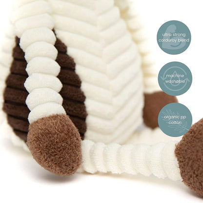 Cute Stuffed Animal Pillow Dog Brown Plush Toy Pillow Kawaii Plushies with Squishy Plush Pillow Cute Plushies for Girls and Boys