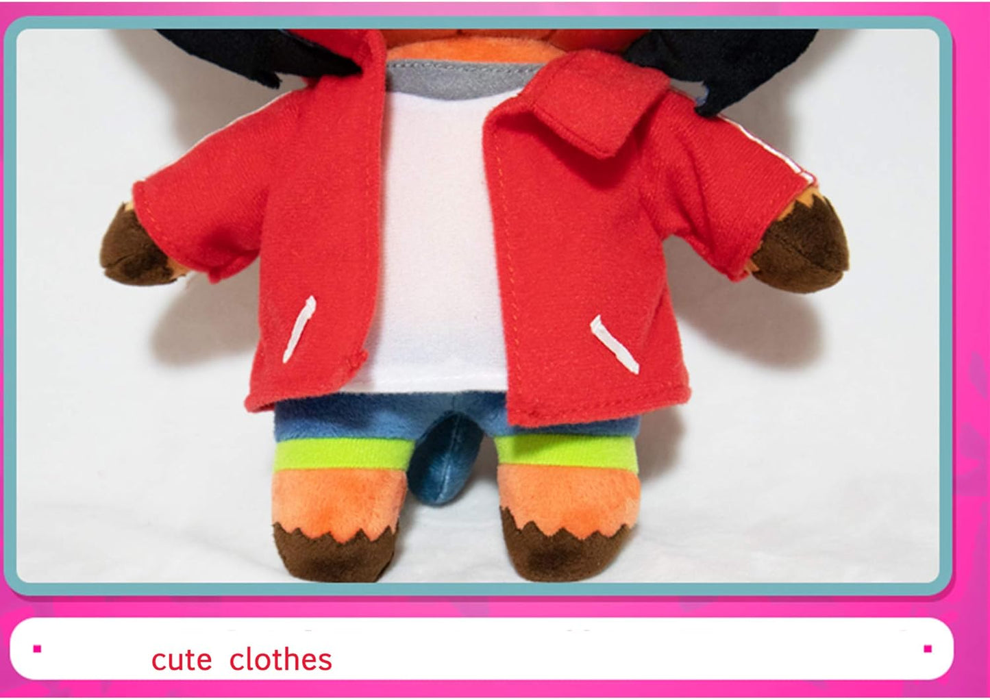 Kagemori Michiru Plush Raccoon Stuffed Animal Toy Cartoon Raccoon Doll Cuddly Anime Soft Pillow Birthday Gift for Fans