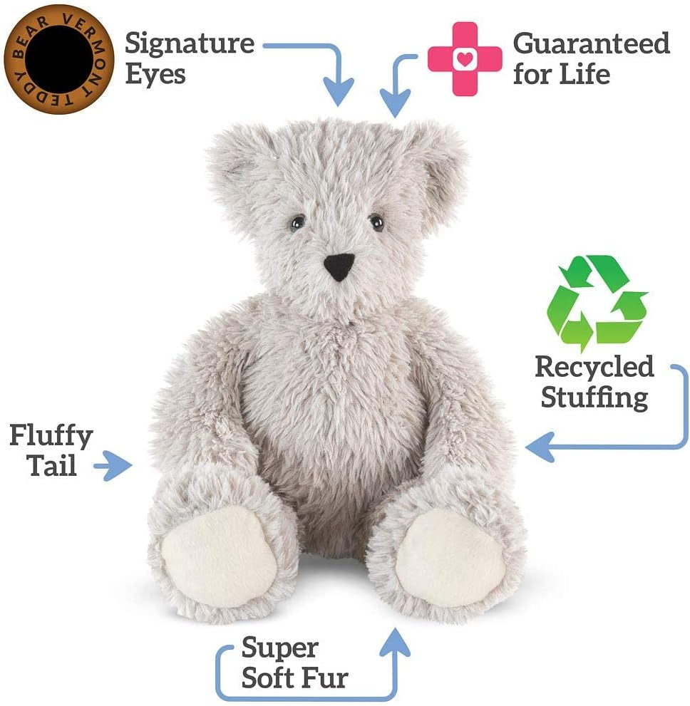 Stuffed Animal - Soft Teddy Bear, 18 Inch, Earl Grey, Super Soft
