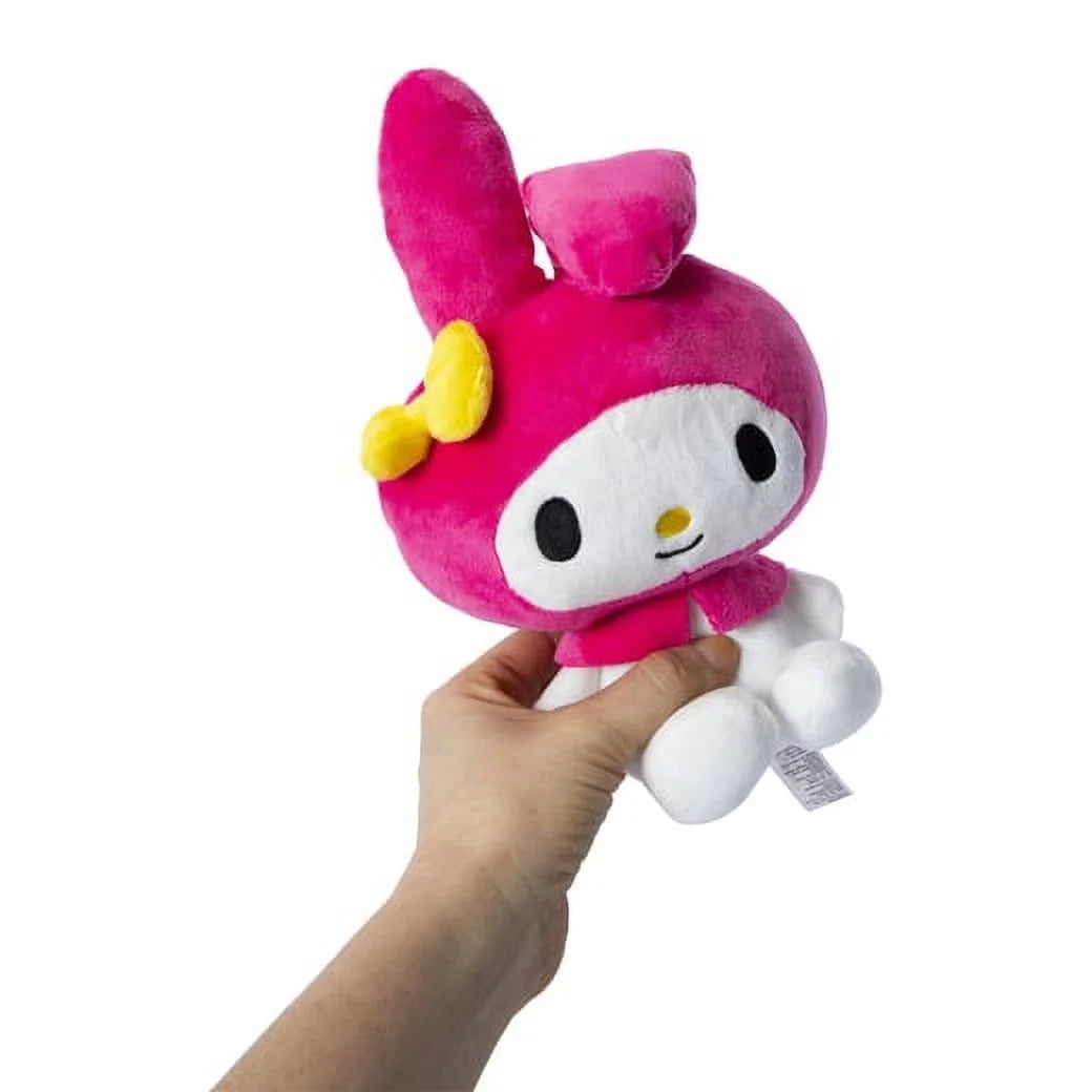 My Melody 8 Plush Doll with Yellow Bow from Hello Kitty and Friends Stuffed Animal