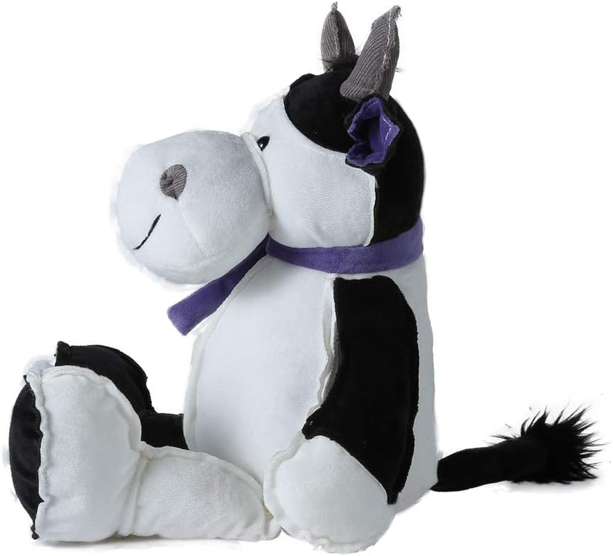 Dairy Cows Stuffed Animal Soft Dairy Cow Plush Durable Stuffed Animal Cow Plush Farm Animals Toy Birthday Easter Gifts for Toddler Girls Kids,6 Inches