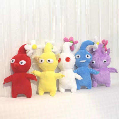 5Pcs/Set Pikmin Stuffed Plush Toys Flower Bud Leaf Plush