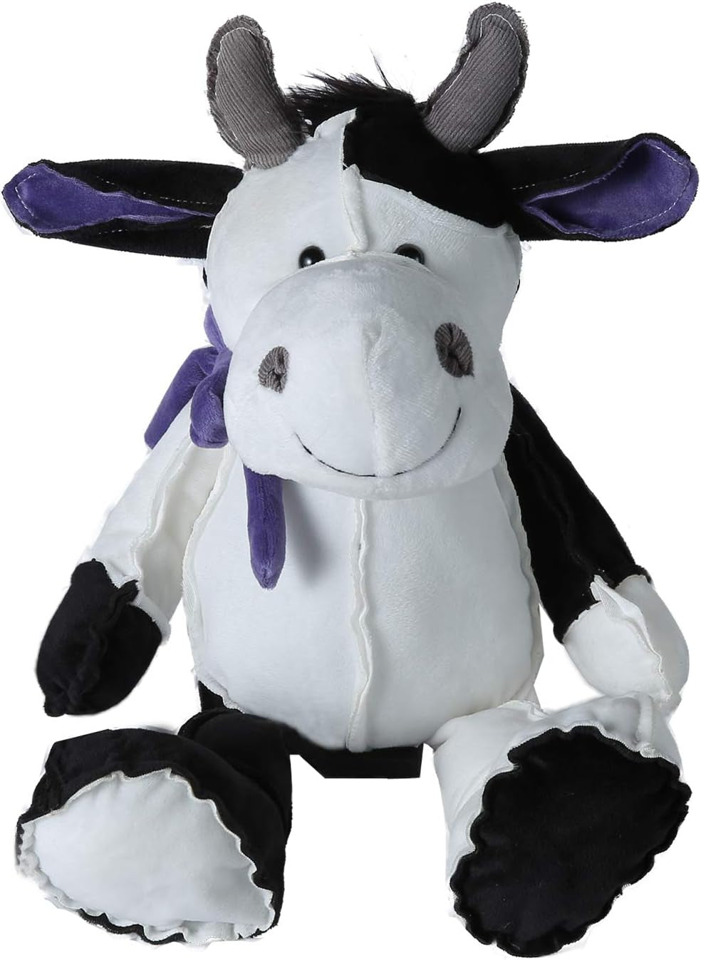 Dairy Cows Stuffed Animal Soft Dairy Cow Plush Durable Stuffed Animal Cow Plush Farm Animals Toy Birthday Easter Gifts for Toddler Girls Kids,6 Inches