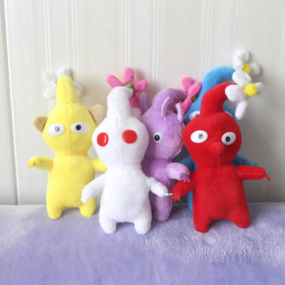 5Pcs/Set Pikmin Stuffed Plush Toys Flower Bud Leaf Plush