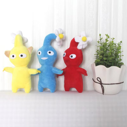 5Pcs/Set Pikmin Stuffed Plush Toys Flower Bud Leaf Plush