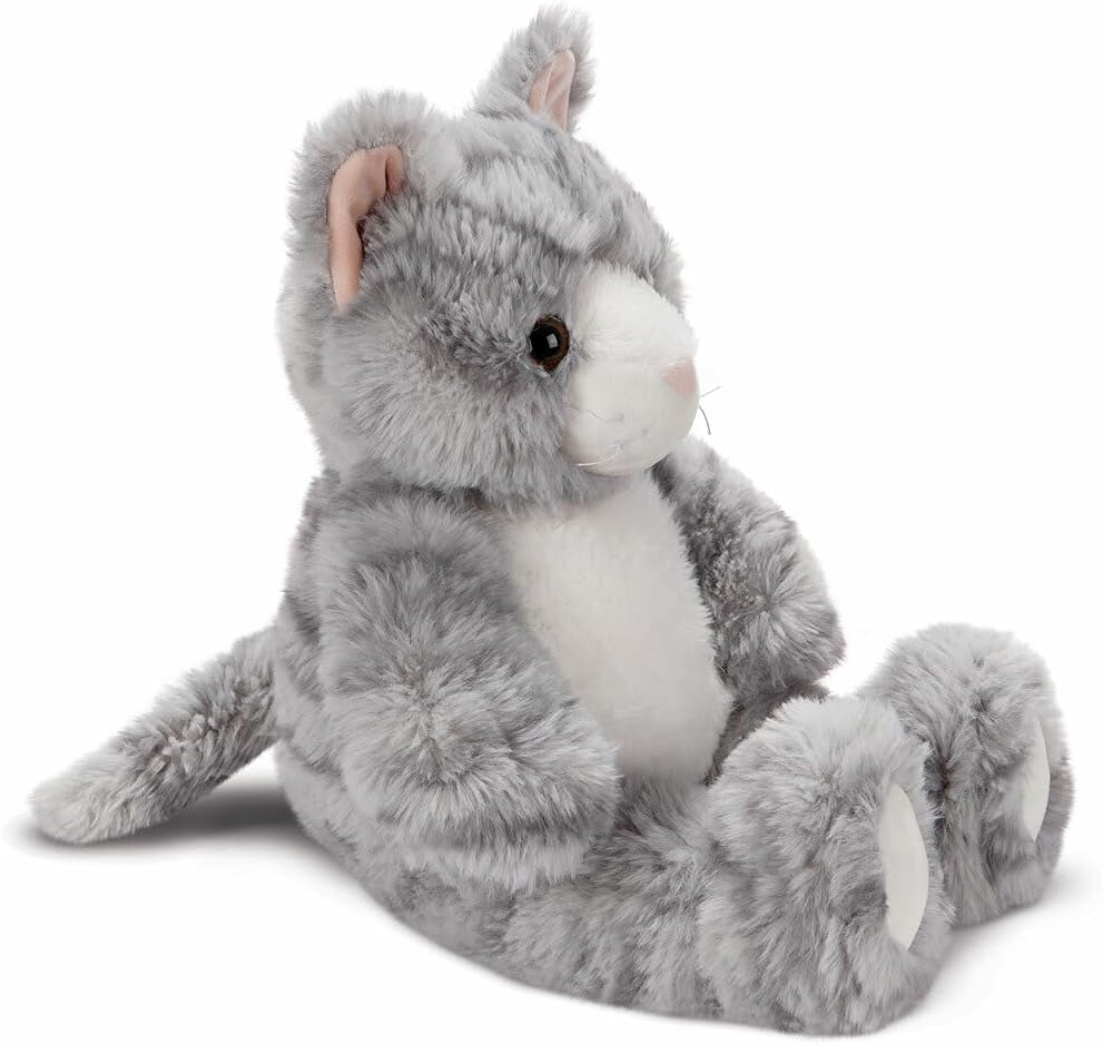 Stuffed Kitten - Oh so Soft Kitty Cat Stuffed Animal, Plush Toy, Gray, 18 Inch